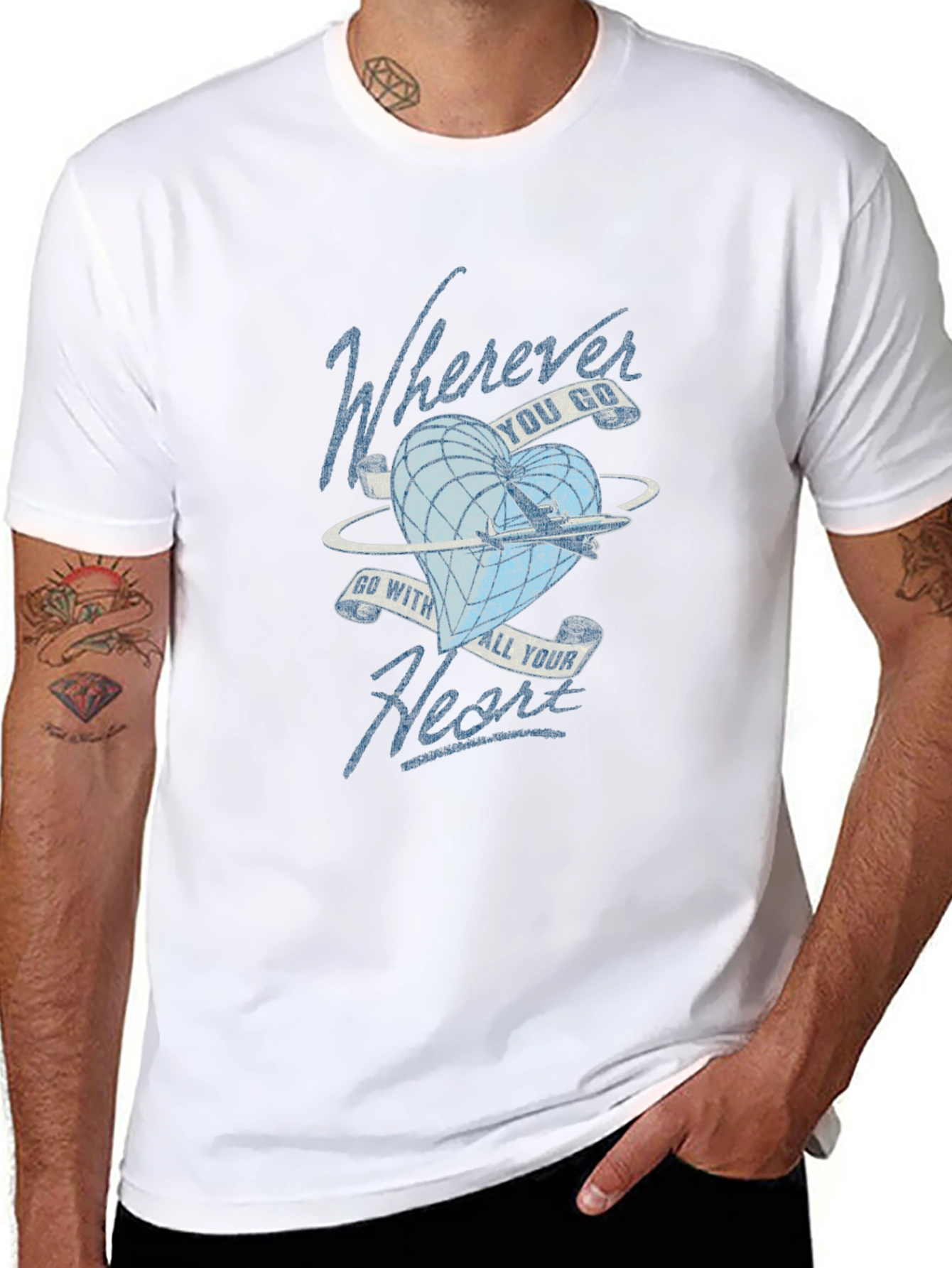 Wherever You Go Heart T-Shirt