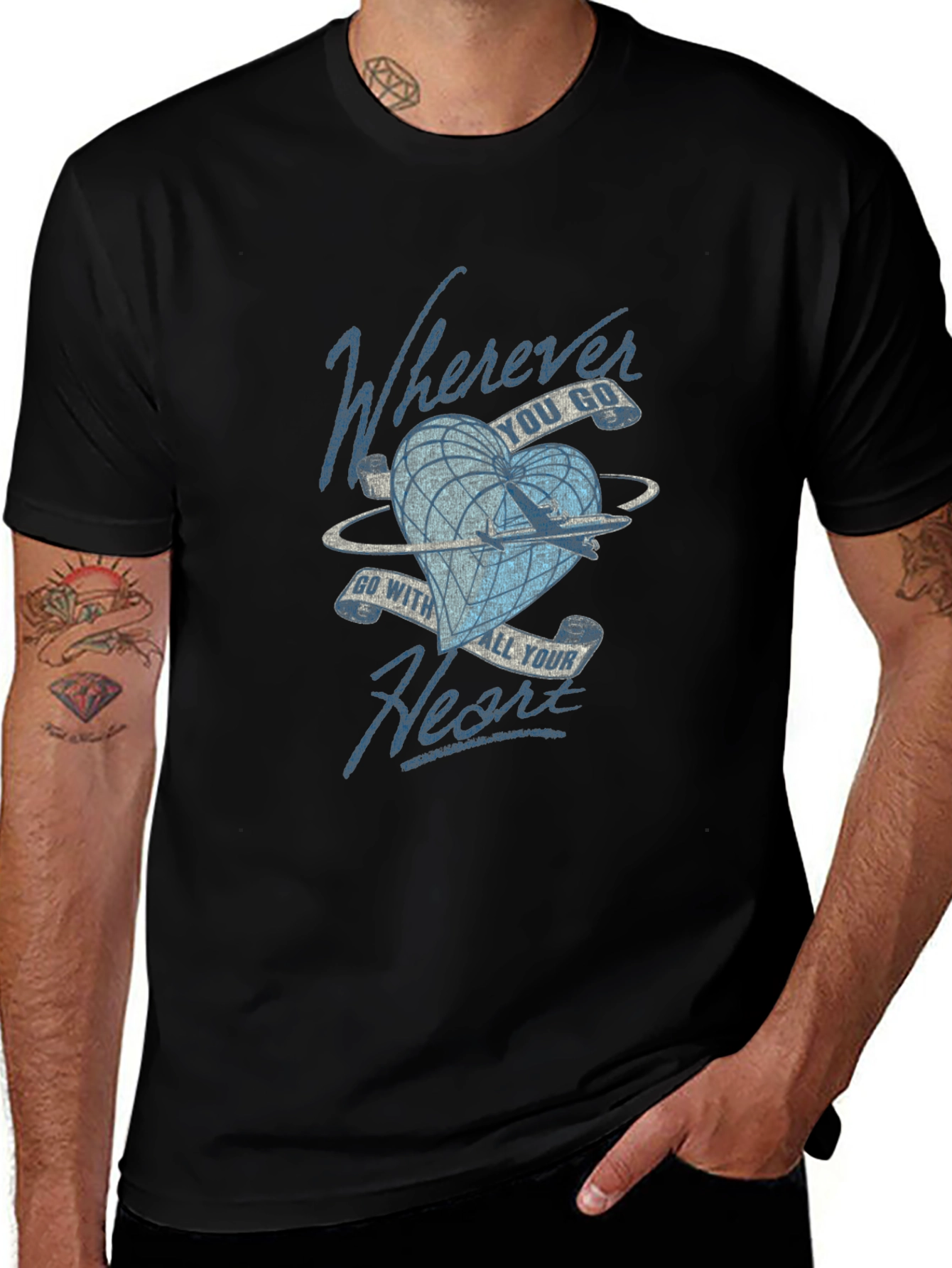 Wherever You Go Heart T-Shirt