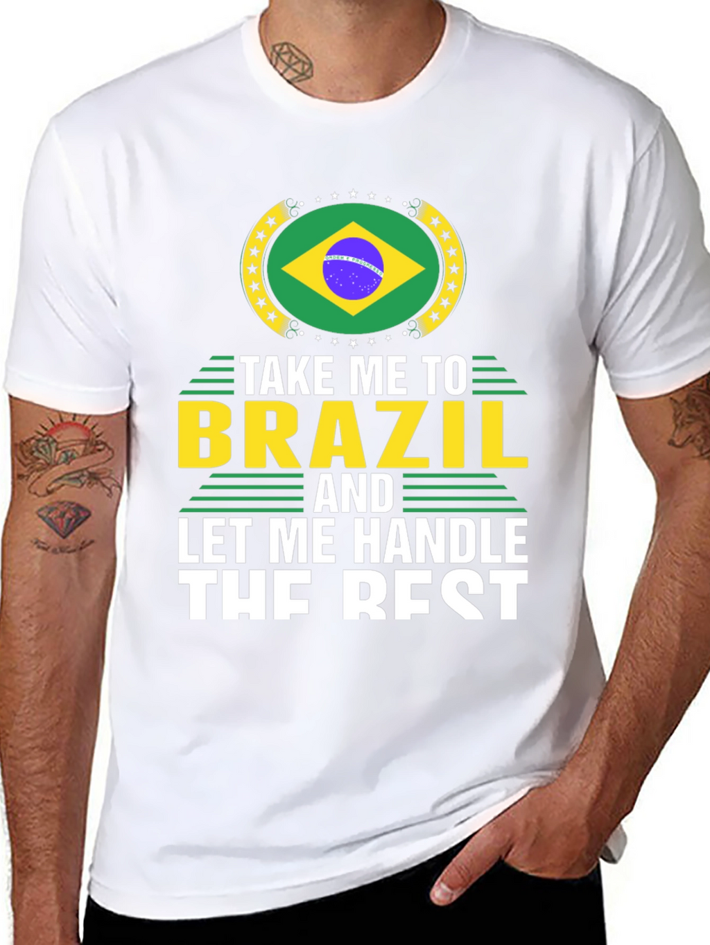 Take Me To Brazil Graphic Tee