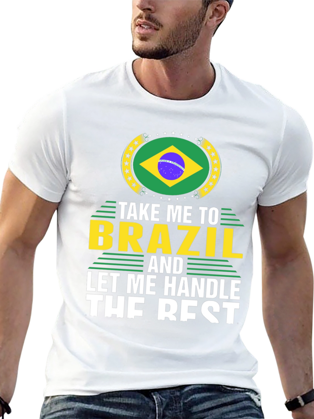 Take Me To Brazil Graphic Tee