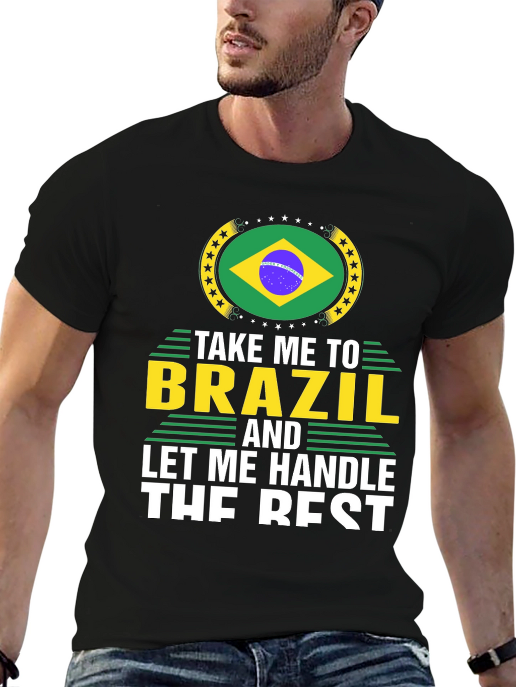 Take Me To Brazil Graphic Tee