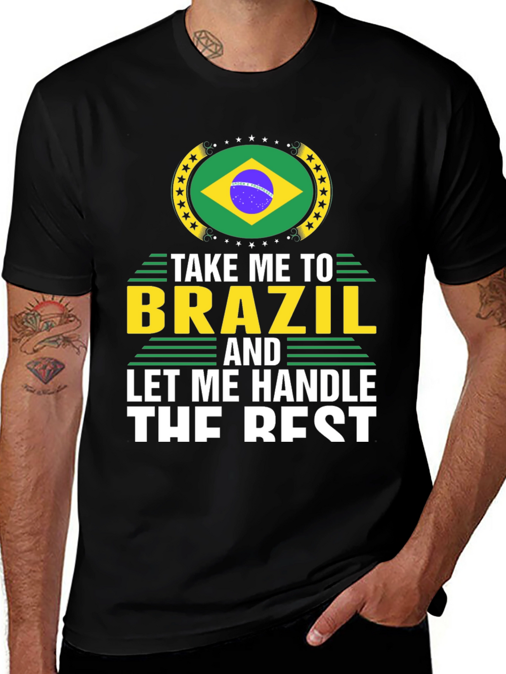 Take Me To Brazil Graphic Tee