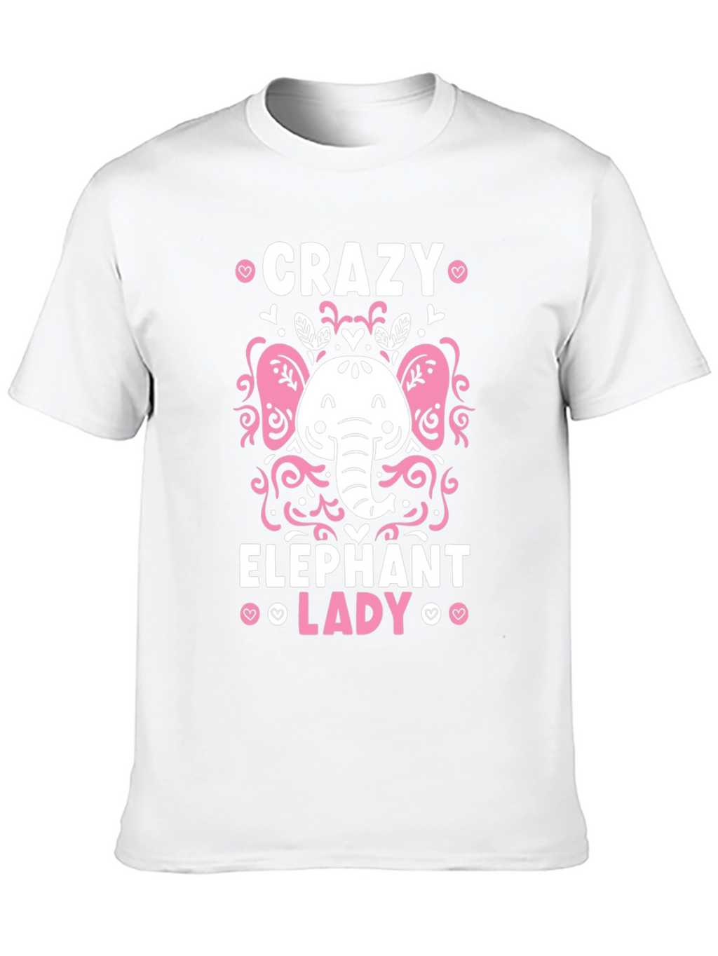 Crazy Elephant Lady Graphic Tee