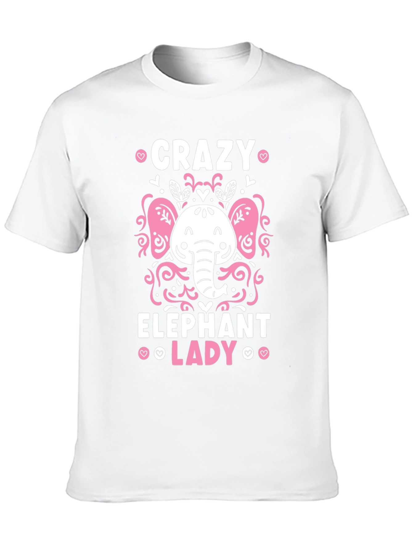 Crazy Elephant Lady Graphic Tee