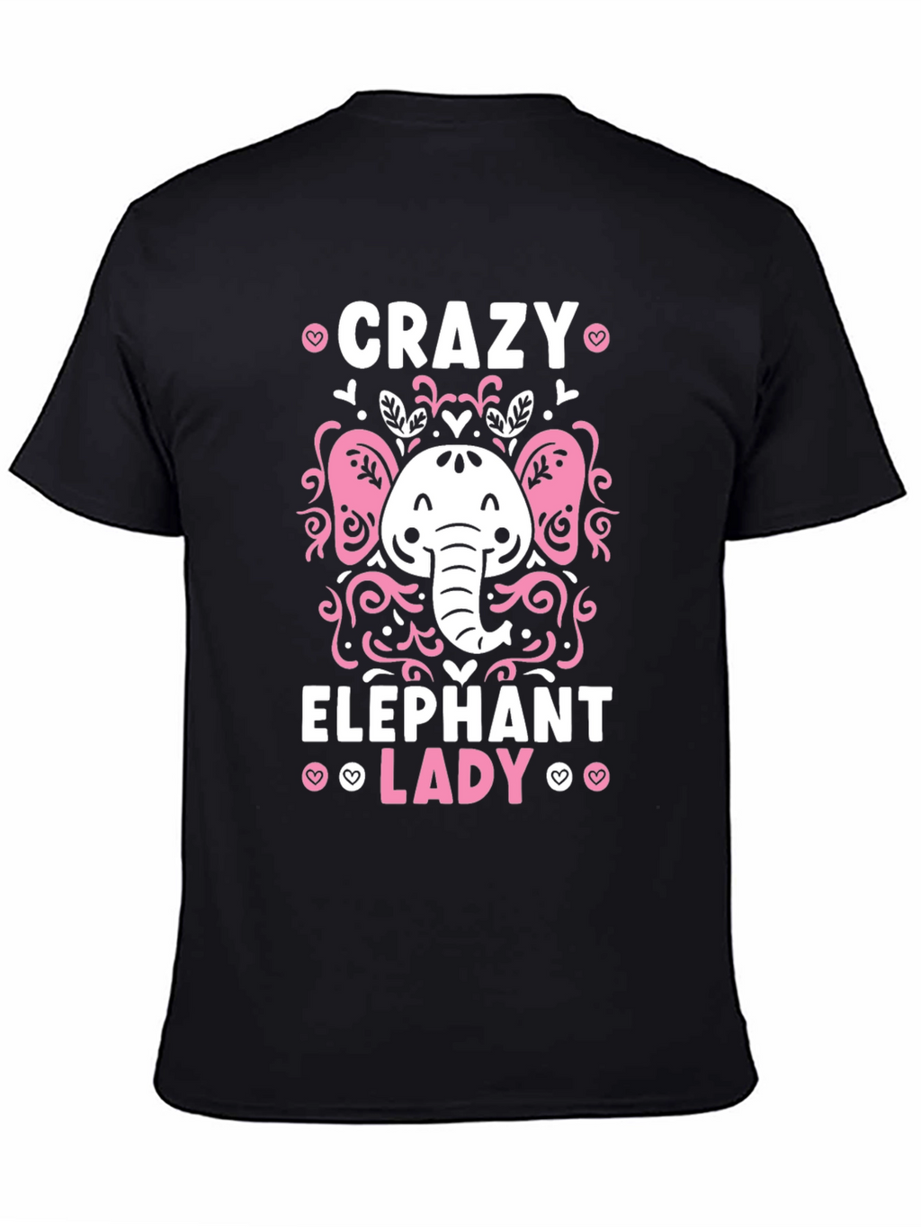 Crazy Elephant Lady Graphic Tee