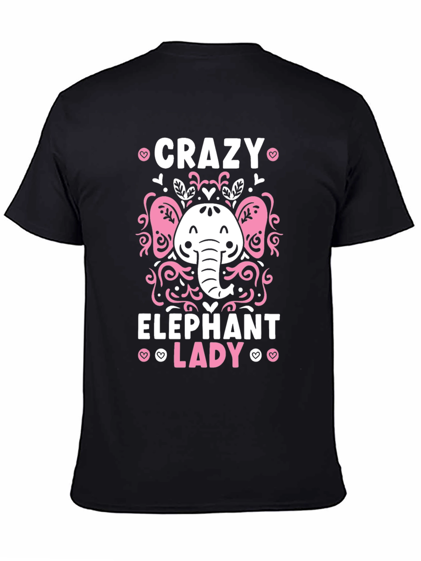 Crazy Elephant Lady Graphic Tee
