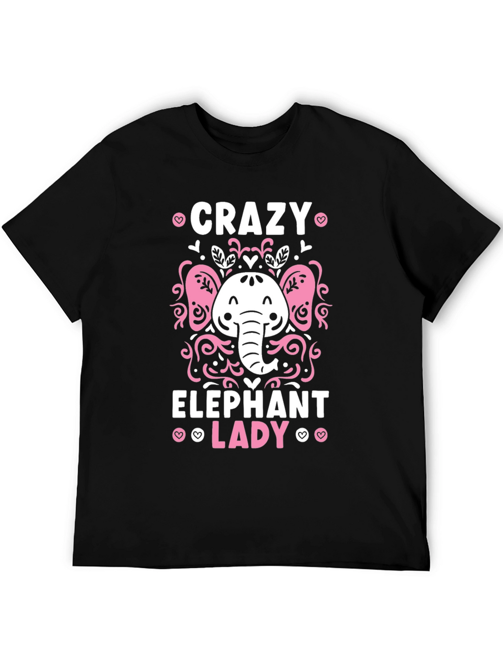 Crazy Elephant Lady Graphic Tee