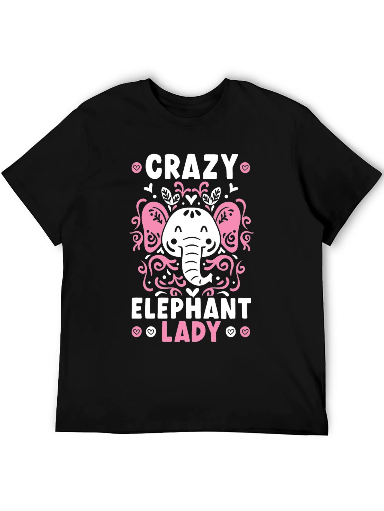 Crazy Elephant Lady Graphic Tee