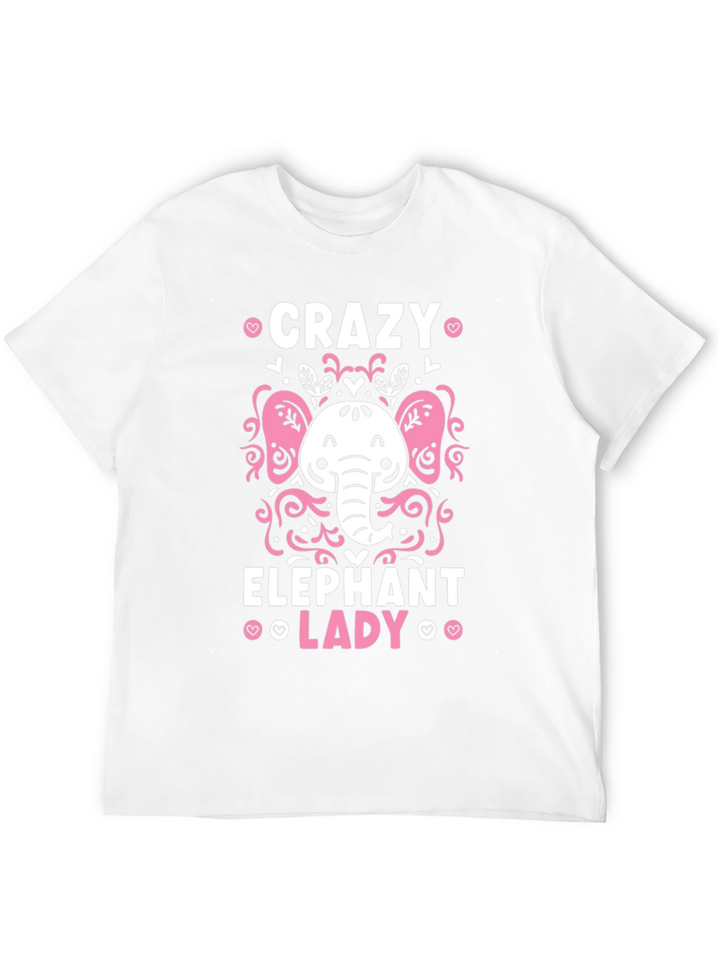 Crazy Elephant Lady Graphic Tee
