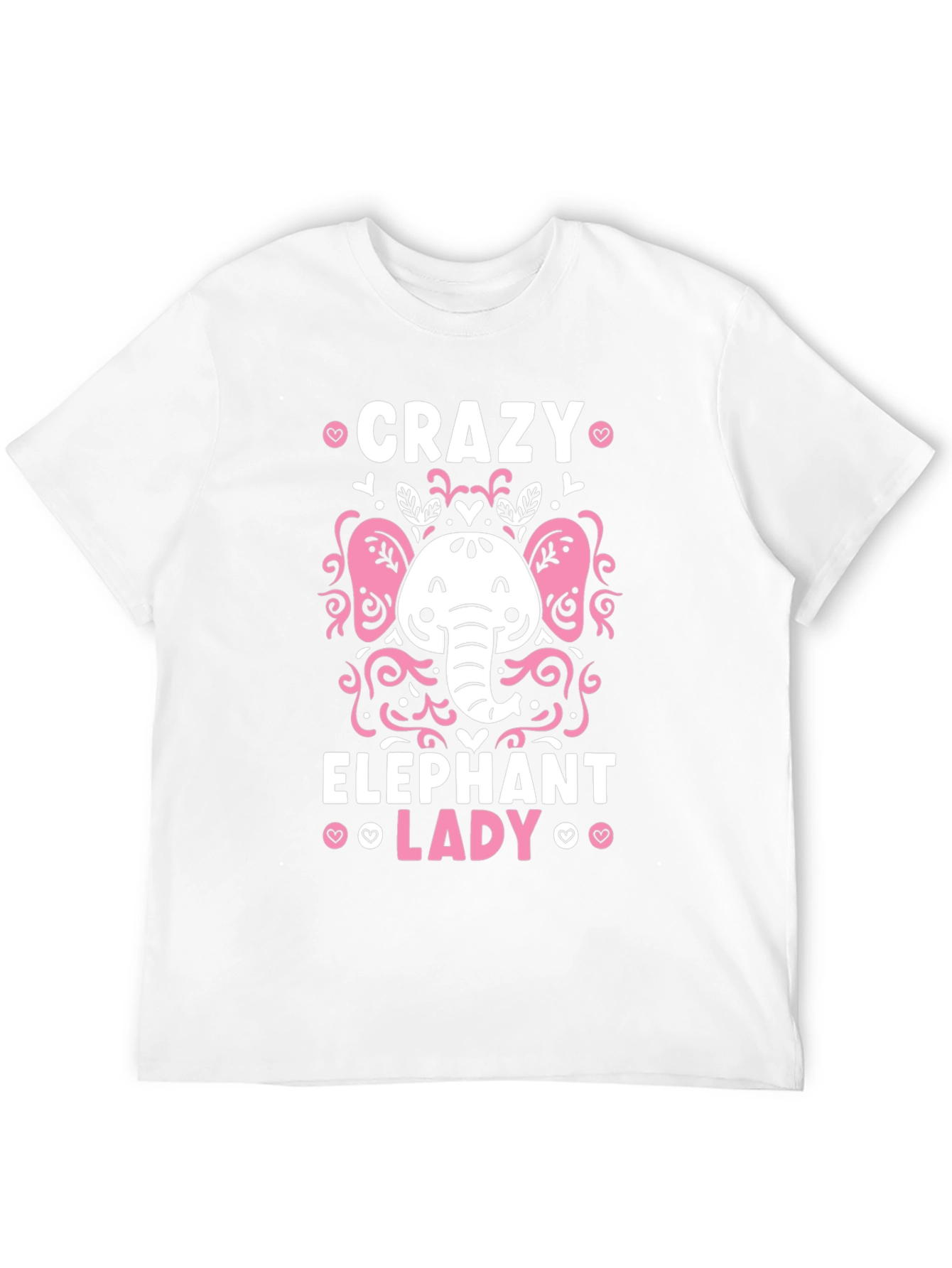 Crazy Elephant Lady Graphic Tee