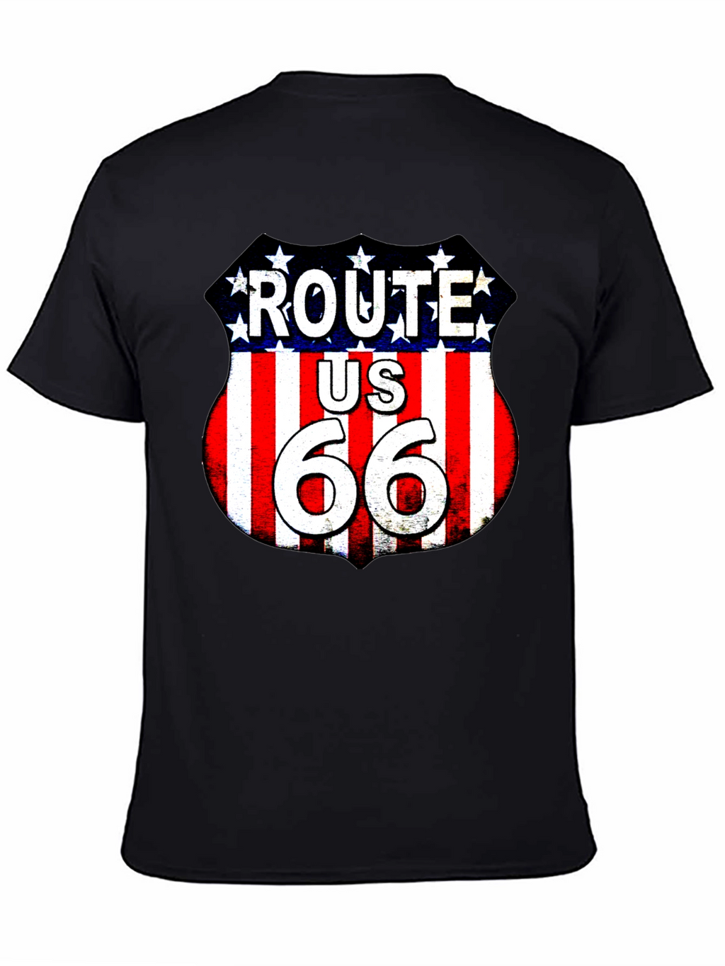 Route 66 Graphic Tee - American Road Trip T-Shirt