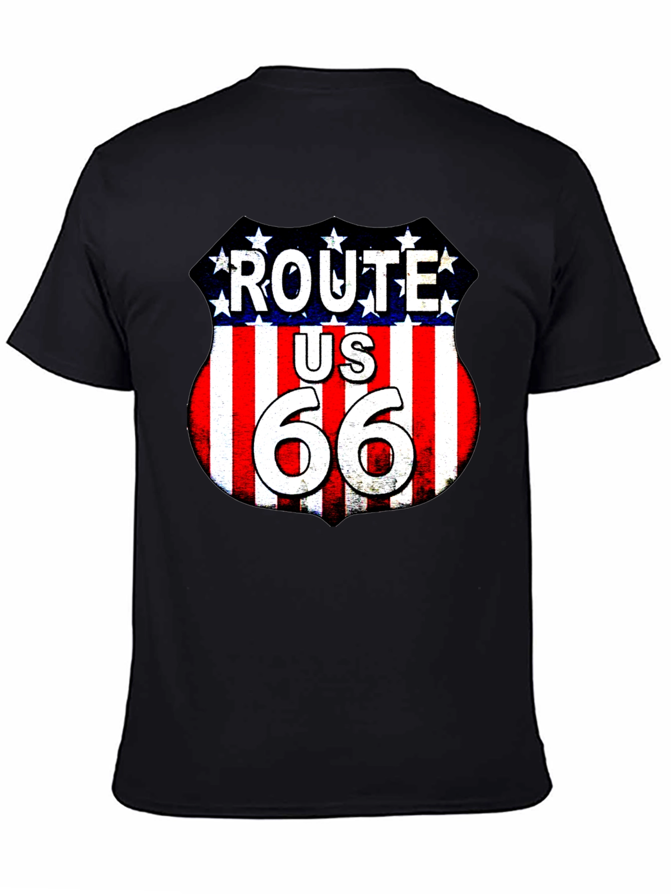 Route 66 Graphic Tee - American Road Trip T-Shirt