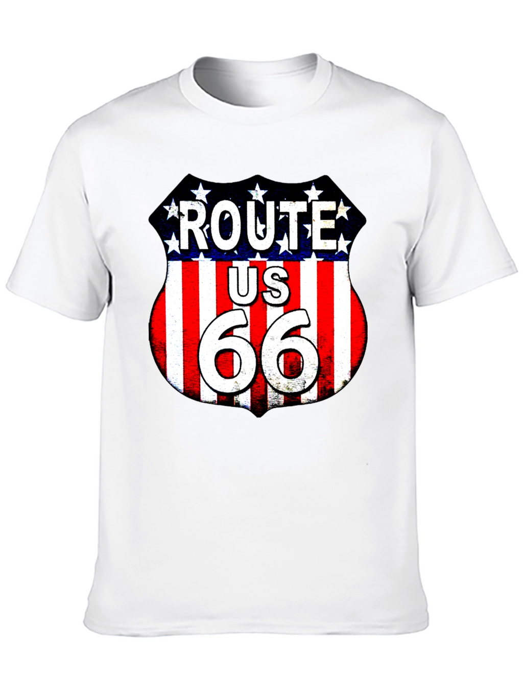 Route 66 Graphic Tee - American Road Trip T-Shirt