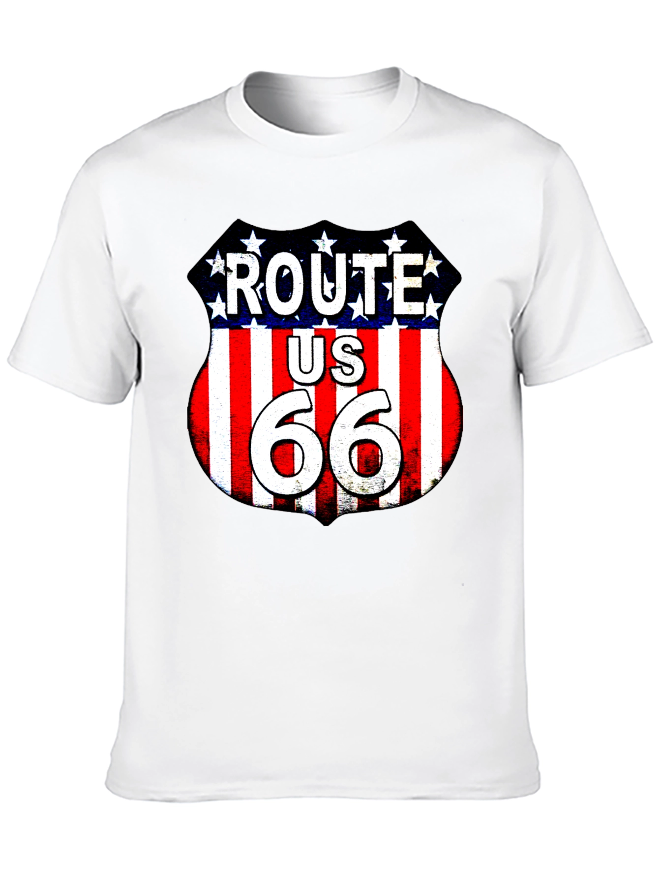 Route 66 Graphic Tee - American Road Trip T-Shirt