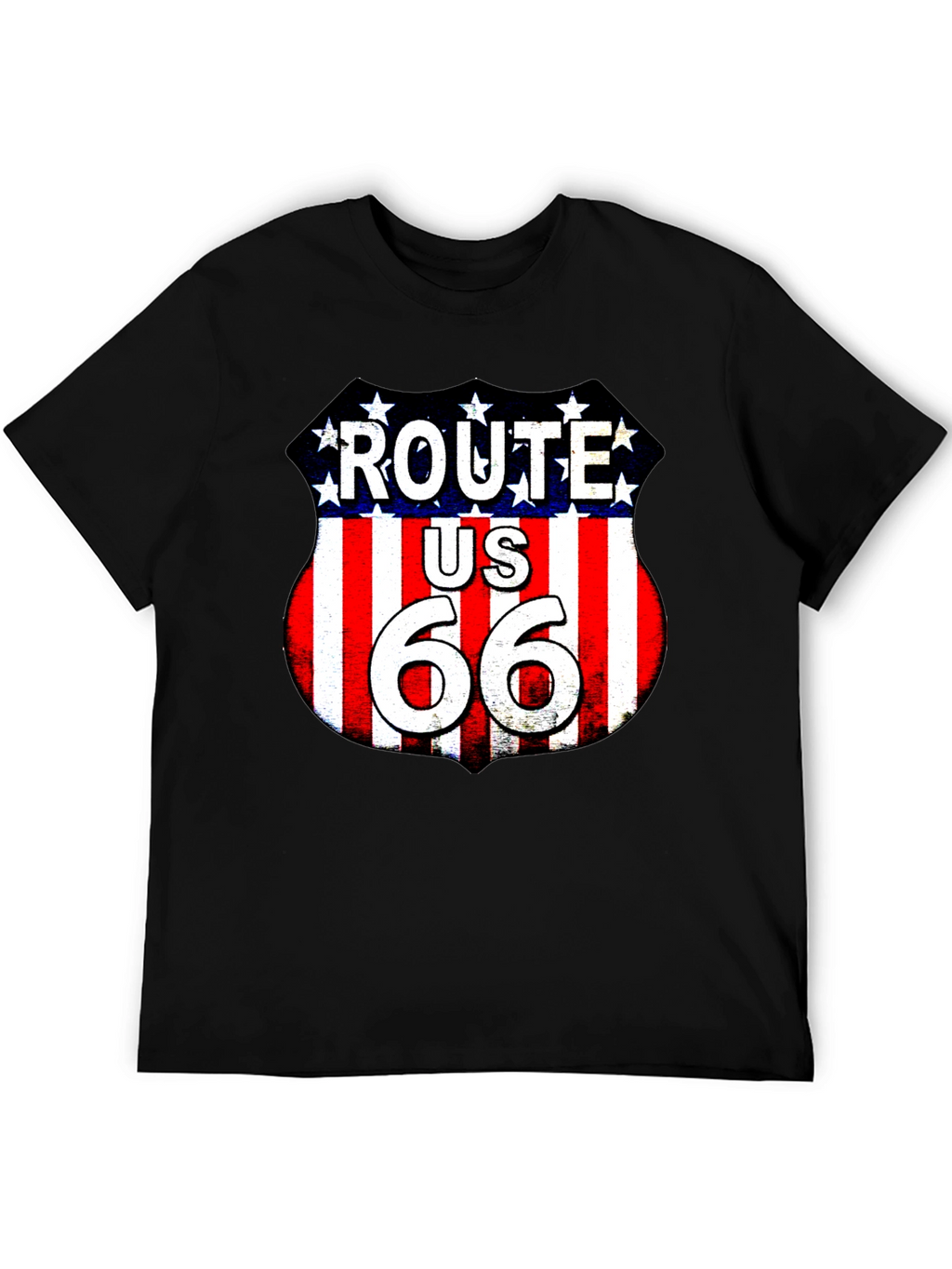 Route 66 Graphic Tee - American Road Trip T-Shirt
