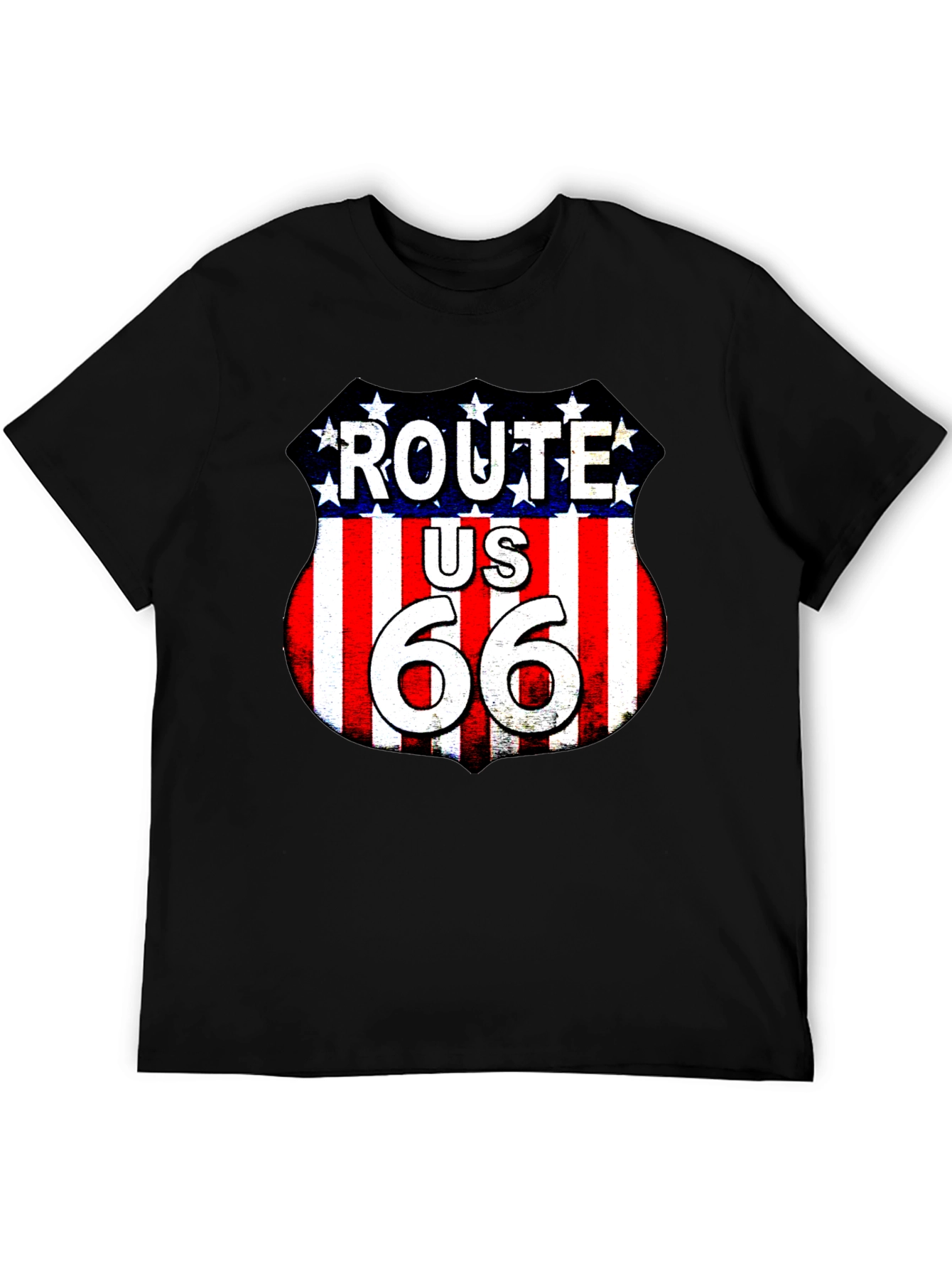Route 66 Graphic Tee - American Road Trip T-Shirt