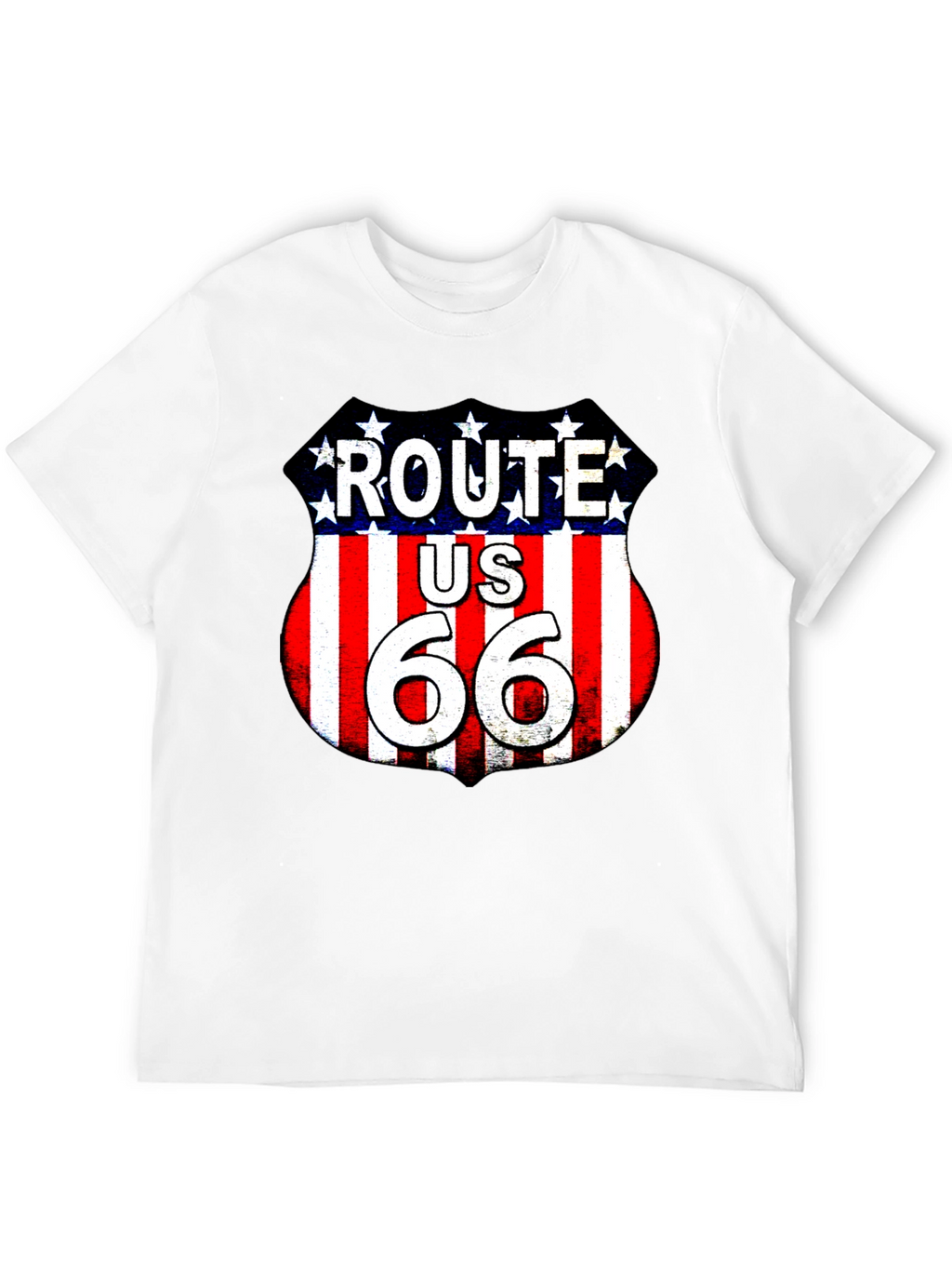 Route 66 Graphic Tee - American Road Trip T-Shirt