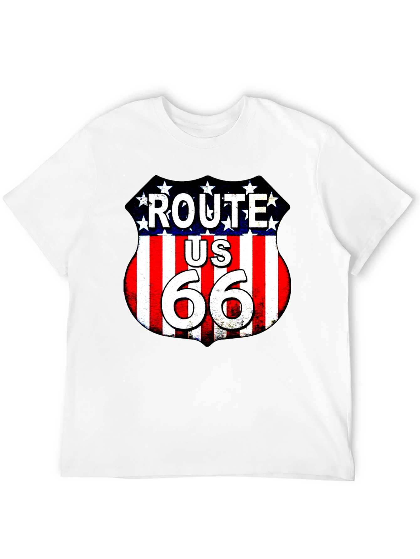Route 66 Graphic Tee - American Road Trip T-Shirt