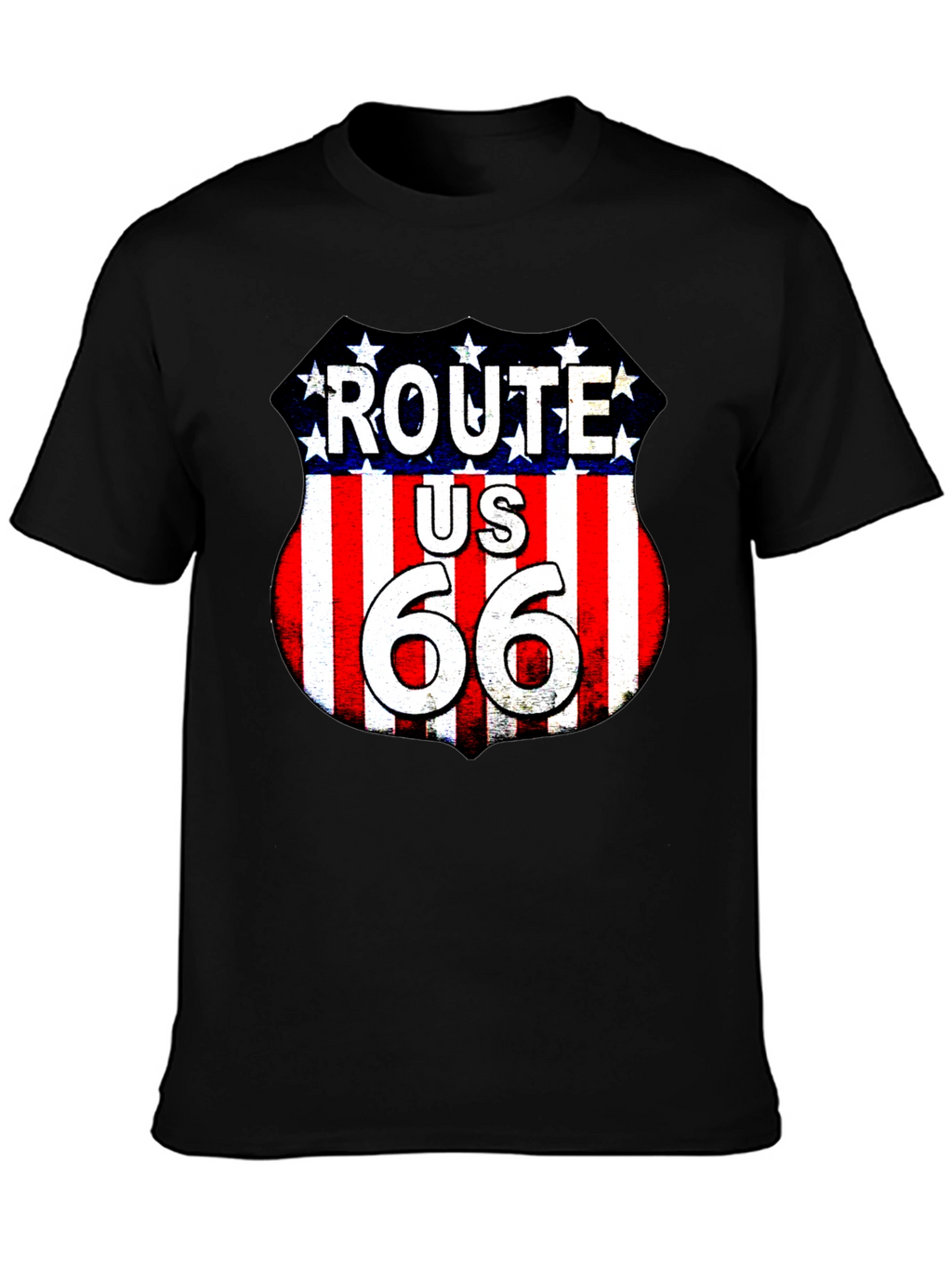 Route 66 Graphic Tee - American Road Trip T-Shirt