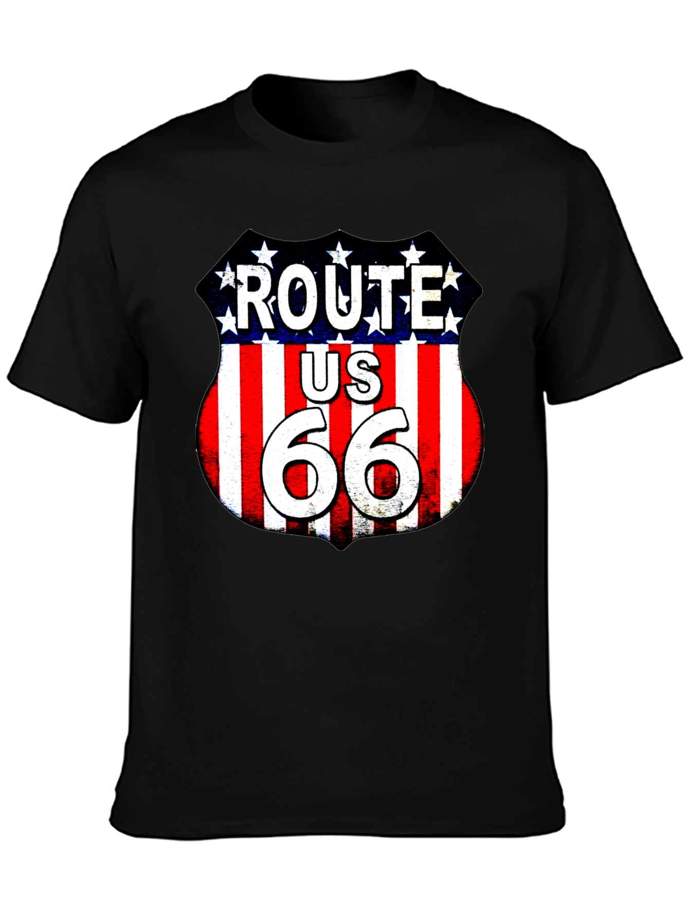 Route 66 Graphic Tee - American Road Trip T-Shirt