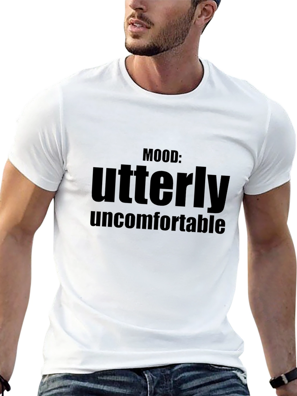 Mood: Utterly Uncomfortable Graphic T-Shirt