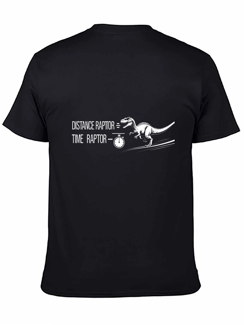 Distance Raptor Graphic Tee - Funny Science Shirt
