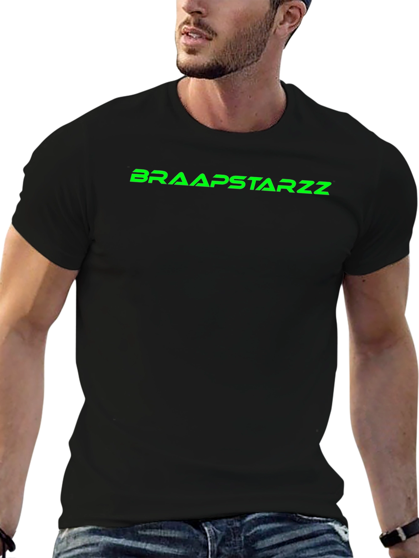 Braapstarzz Black T-Shirt