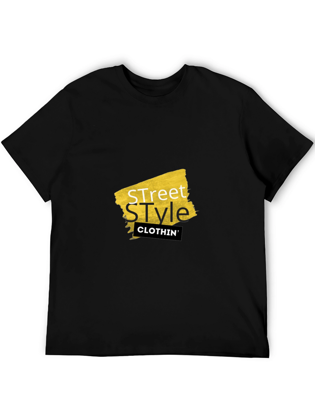 Street Style Black T-Shirt