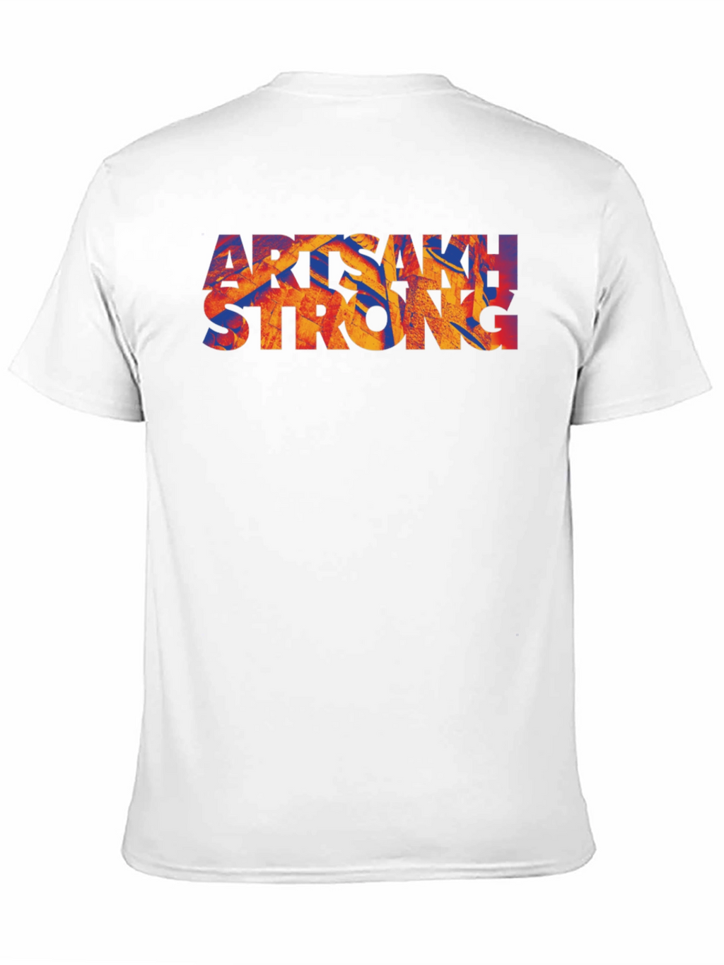 Artsakh Strong Graphic Tee - Mens Black T-Shirt