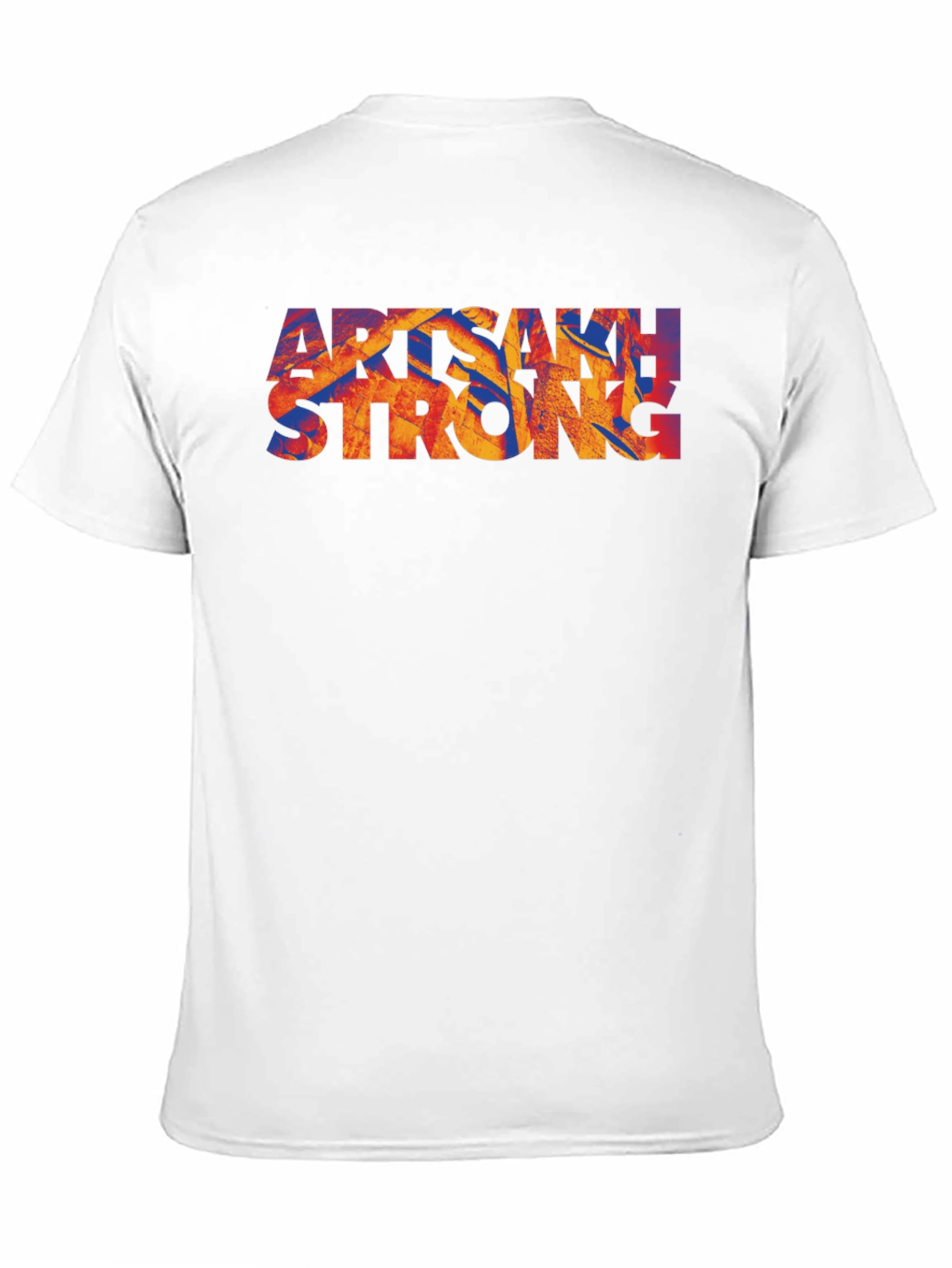 Artsakh Strong Graphic Tee - Mens Black T-Shirt