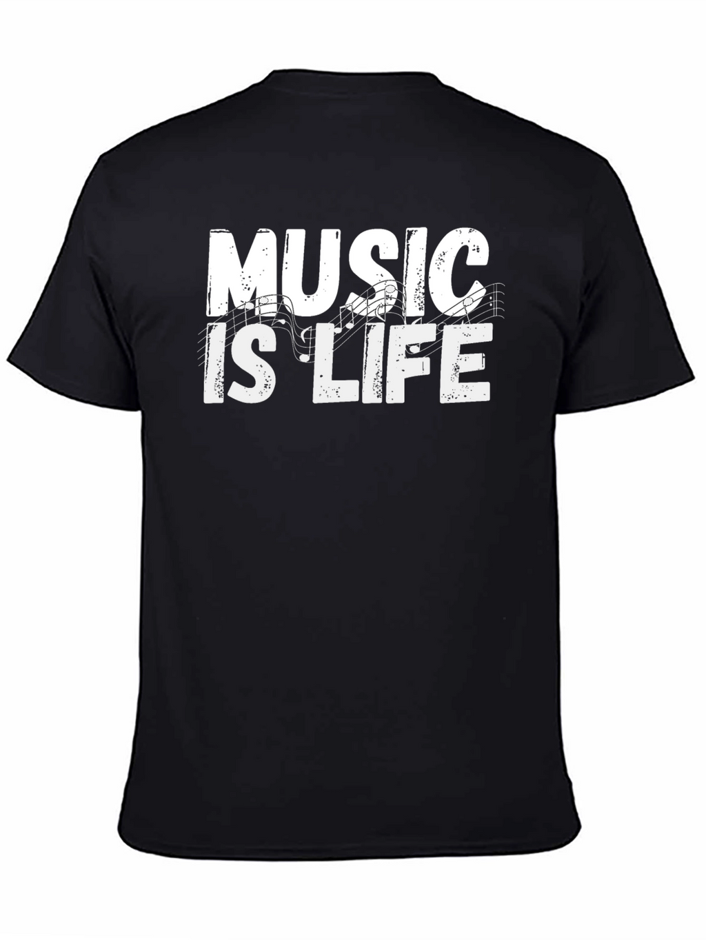 Music is Life Graphic Tee