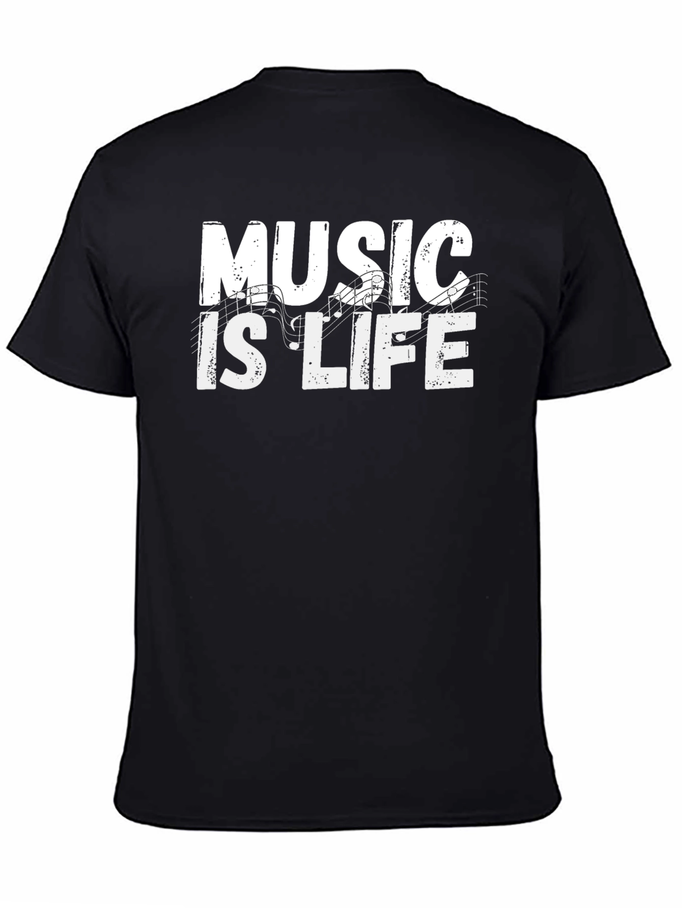 Music is Life Graphic Tee