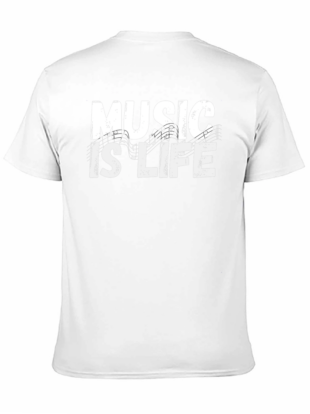 Music is Life Graphic Tee