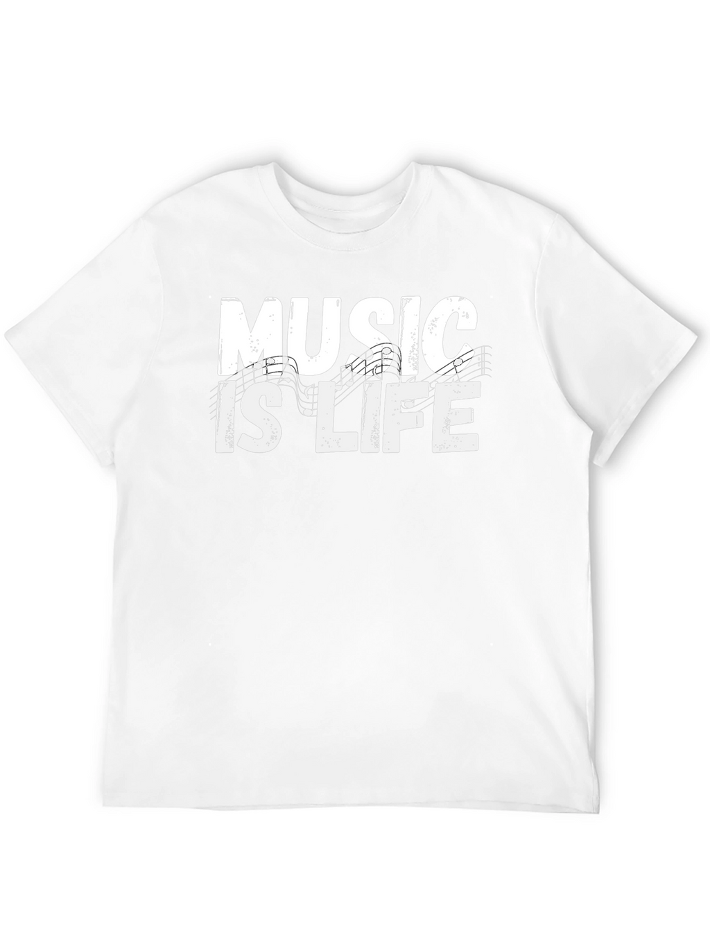 Music is Life Graphic Tee