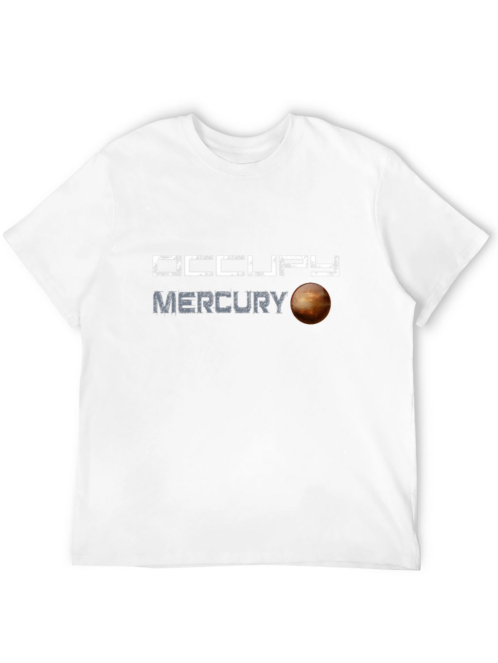 Occupy Mercury Graphic T-Shirt - Space Exploration Tee