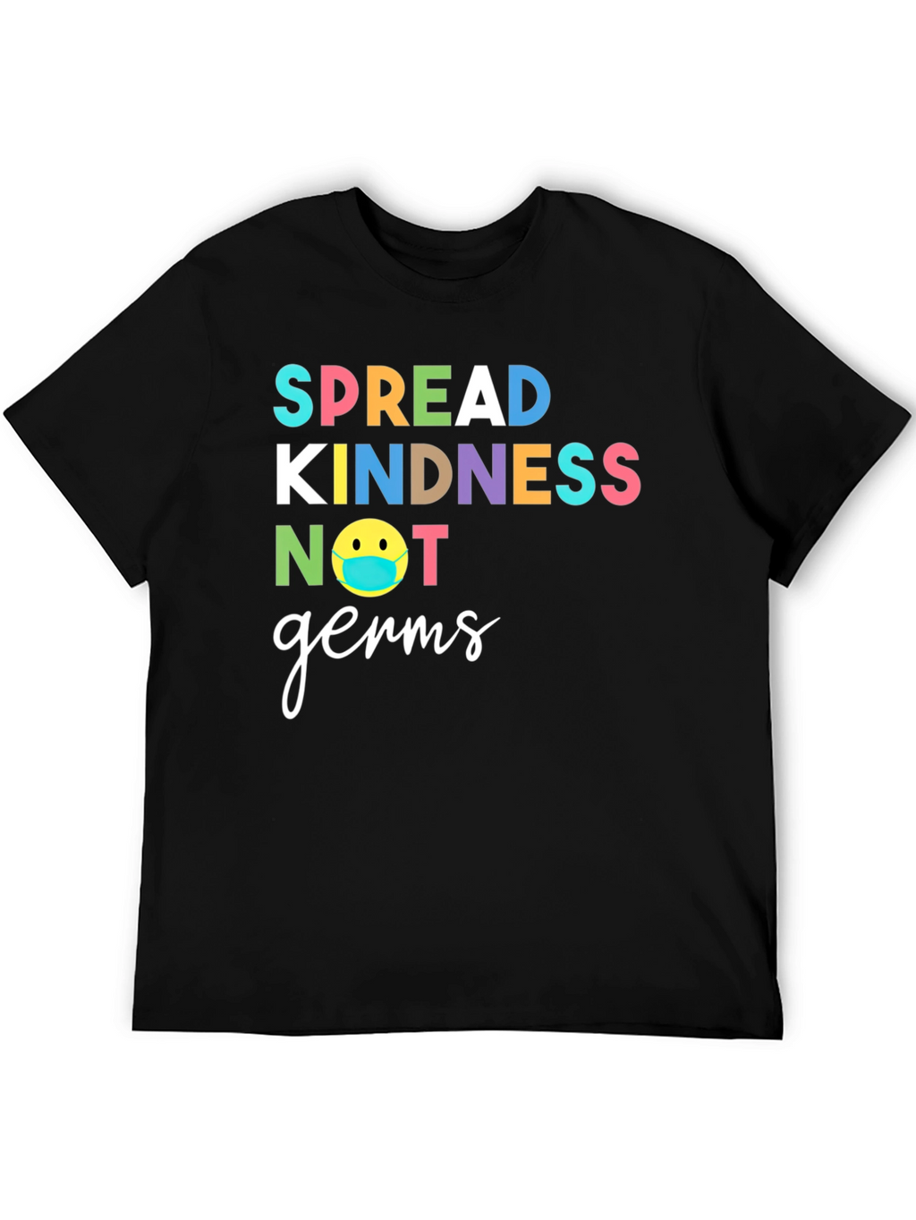 Spread Kindness T-Shirt - Black Graphic Tee