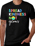 Spread Kindness T-Shirt - Black Graphic Tee
