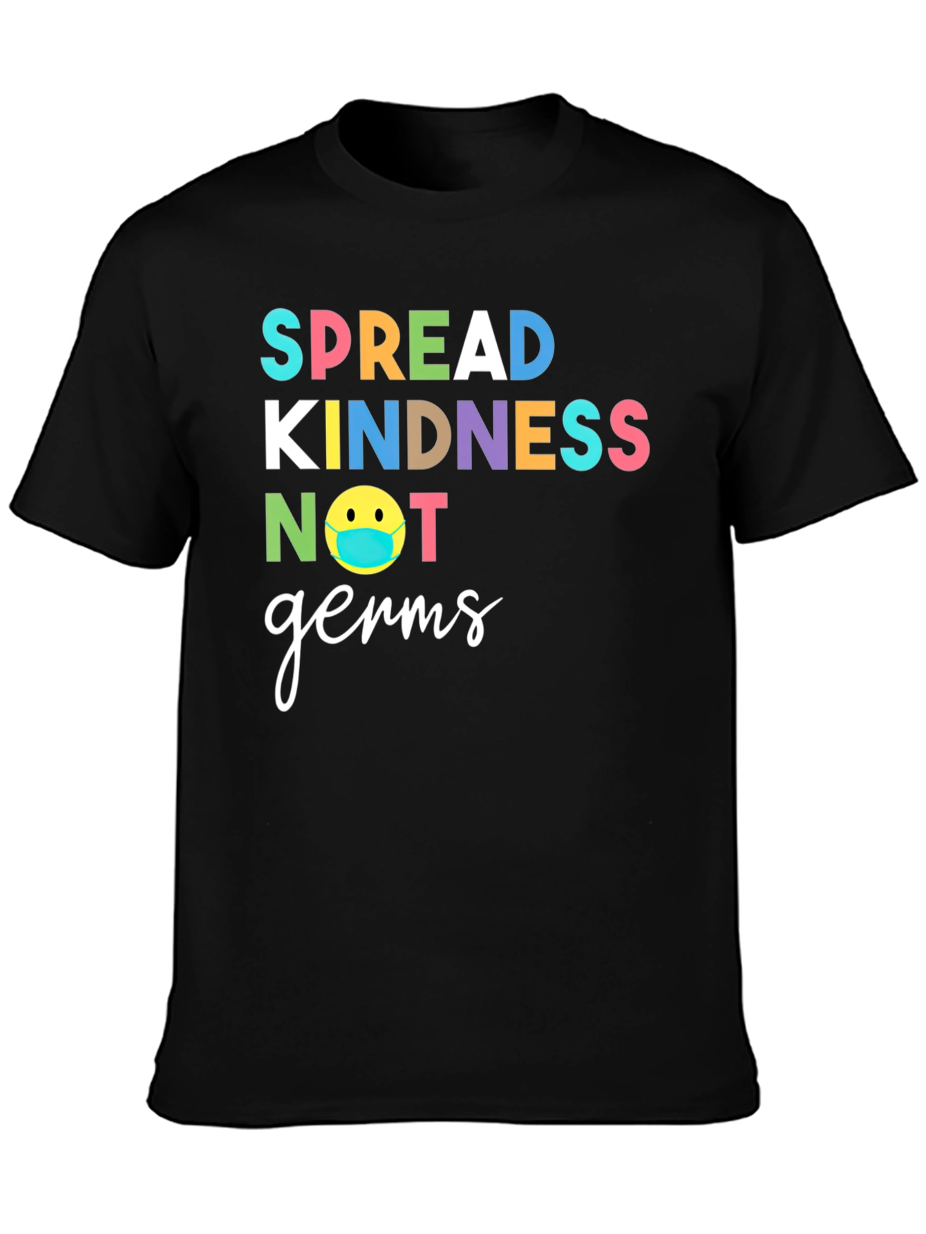 Spread Kindness T-Shirt - Black Graphic Tee