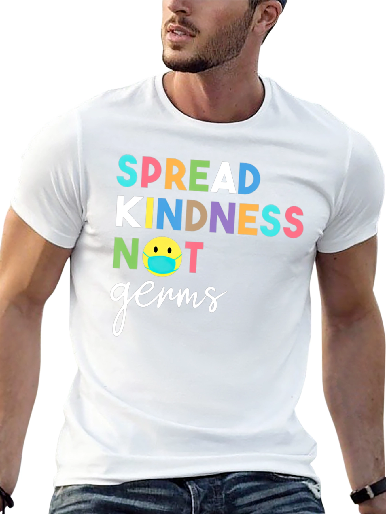 Spread Kindness T-Shirt - Black Graphic Tee