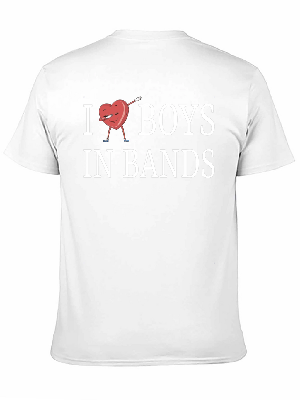 I Heart Boys in Bands Novelty T-Shirt