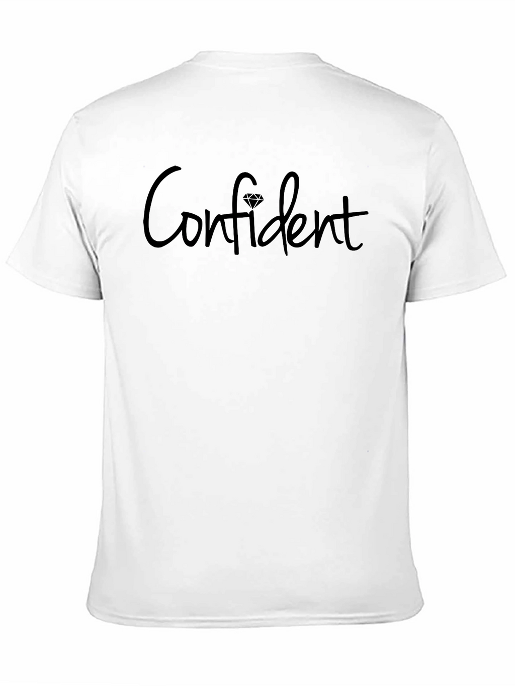Confident Graphic Tee - Black Unisex T-Shirt