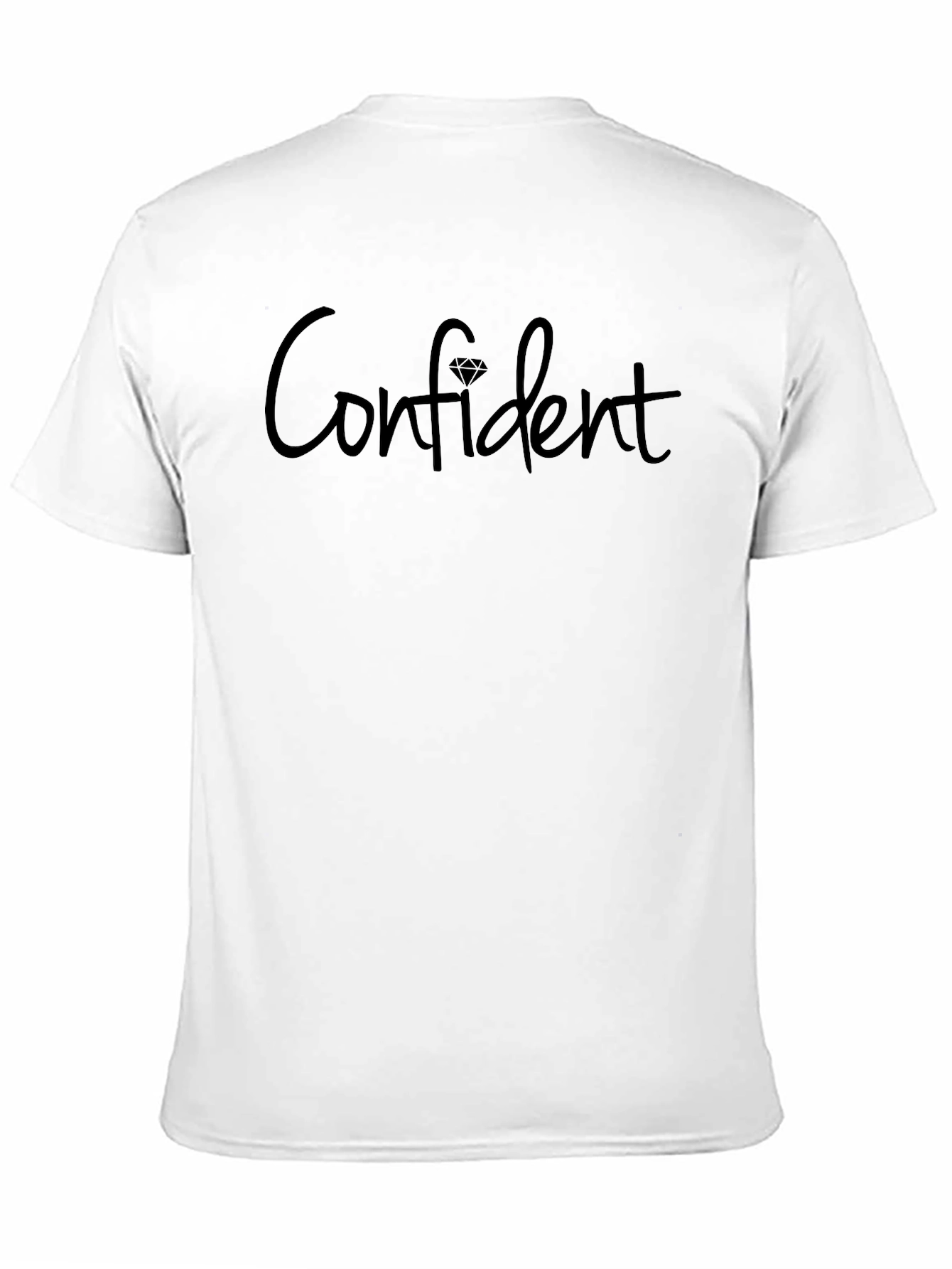 Confident Graphic Tee - Black Unisex T-Shirt
