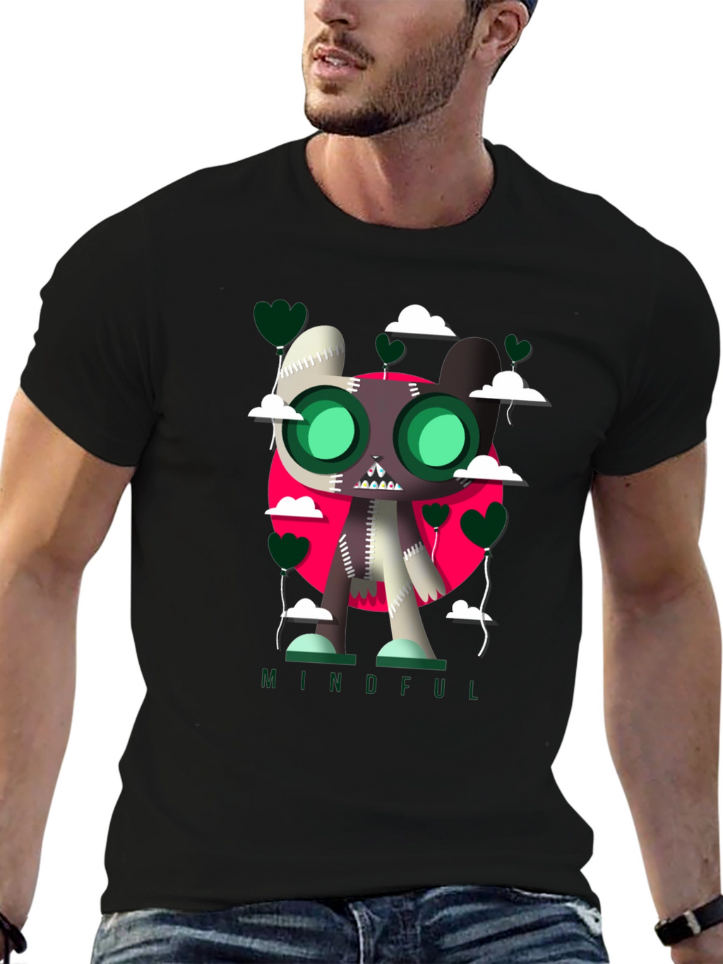Mindful Creature Graphic T-Shirt