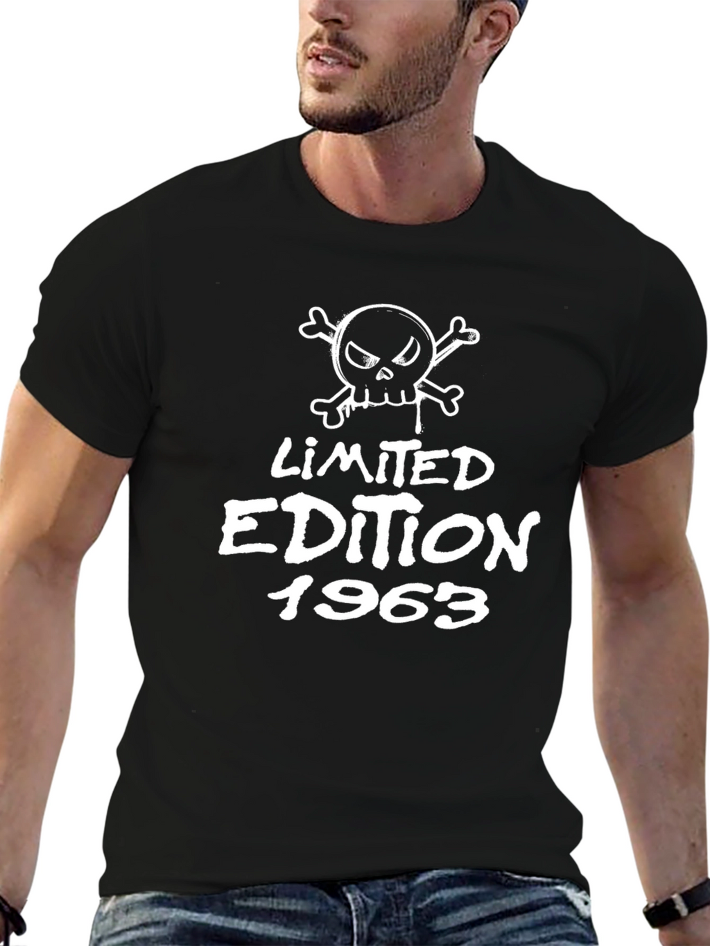 Limited Edition 1963 Skull Graphic T-Shirt