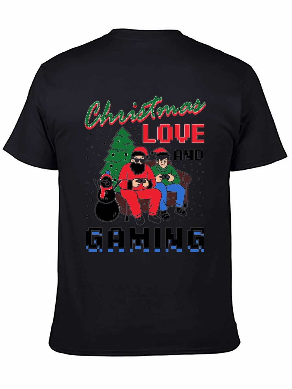 Christmas Love & Gaming T-Shirt