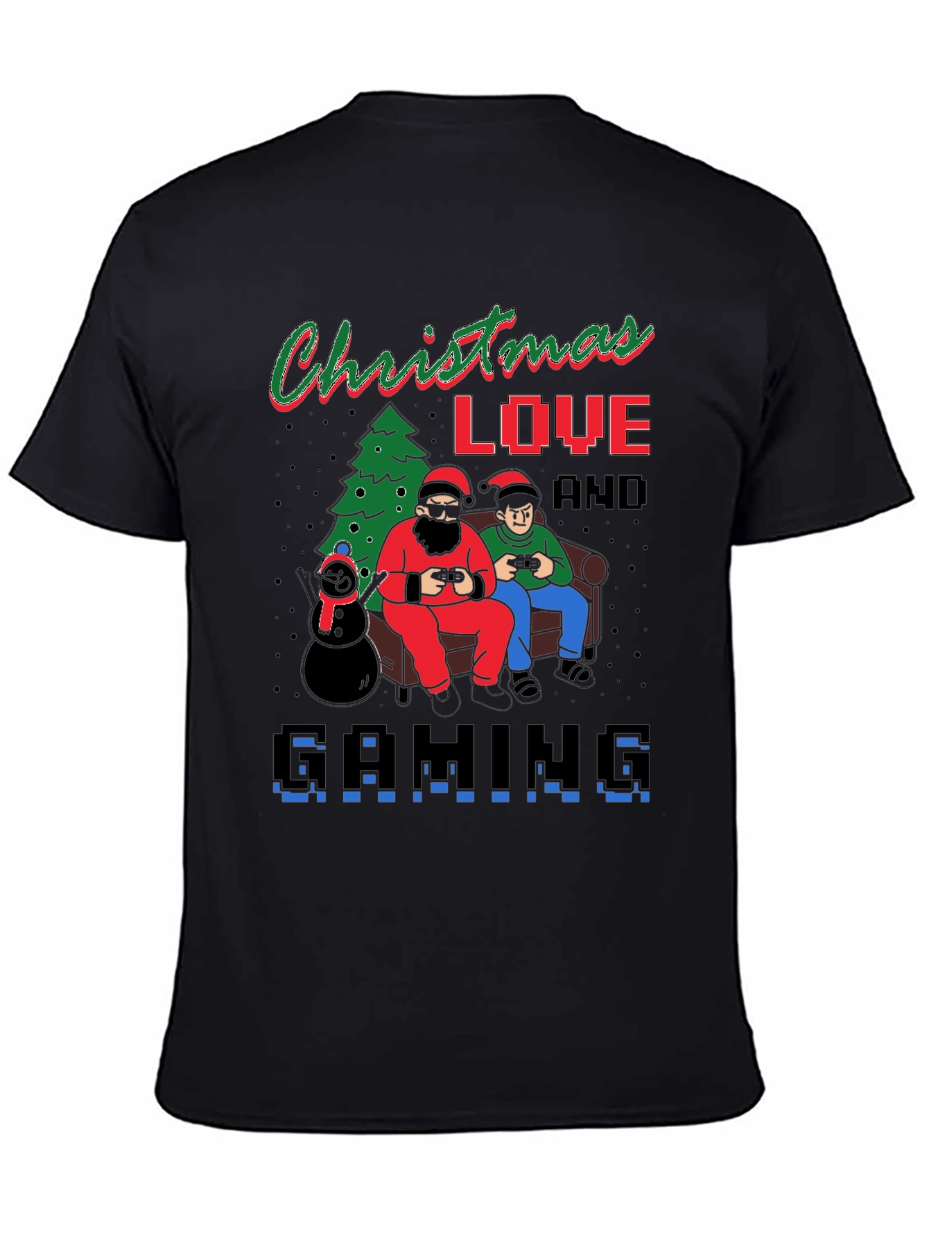 Christmas Love & Gaming T-Shirt