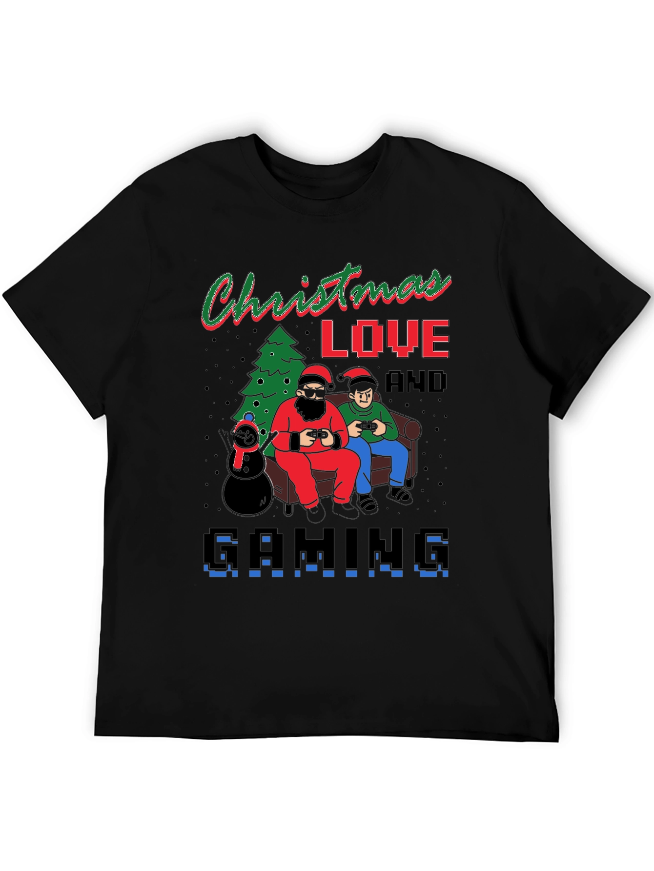 Christmas Love & Gaming T-Shirt