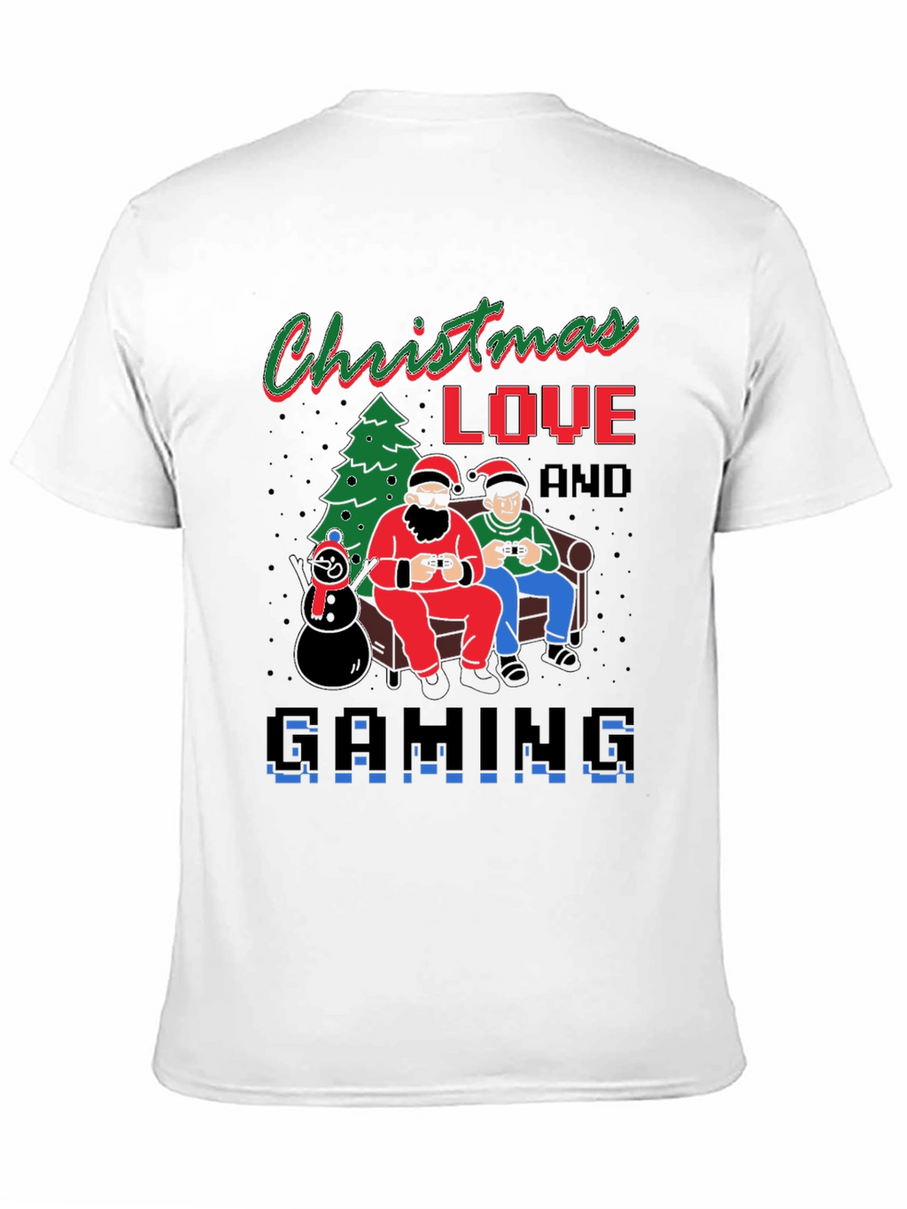 Christmas Love & Gaming T-Shirt