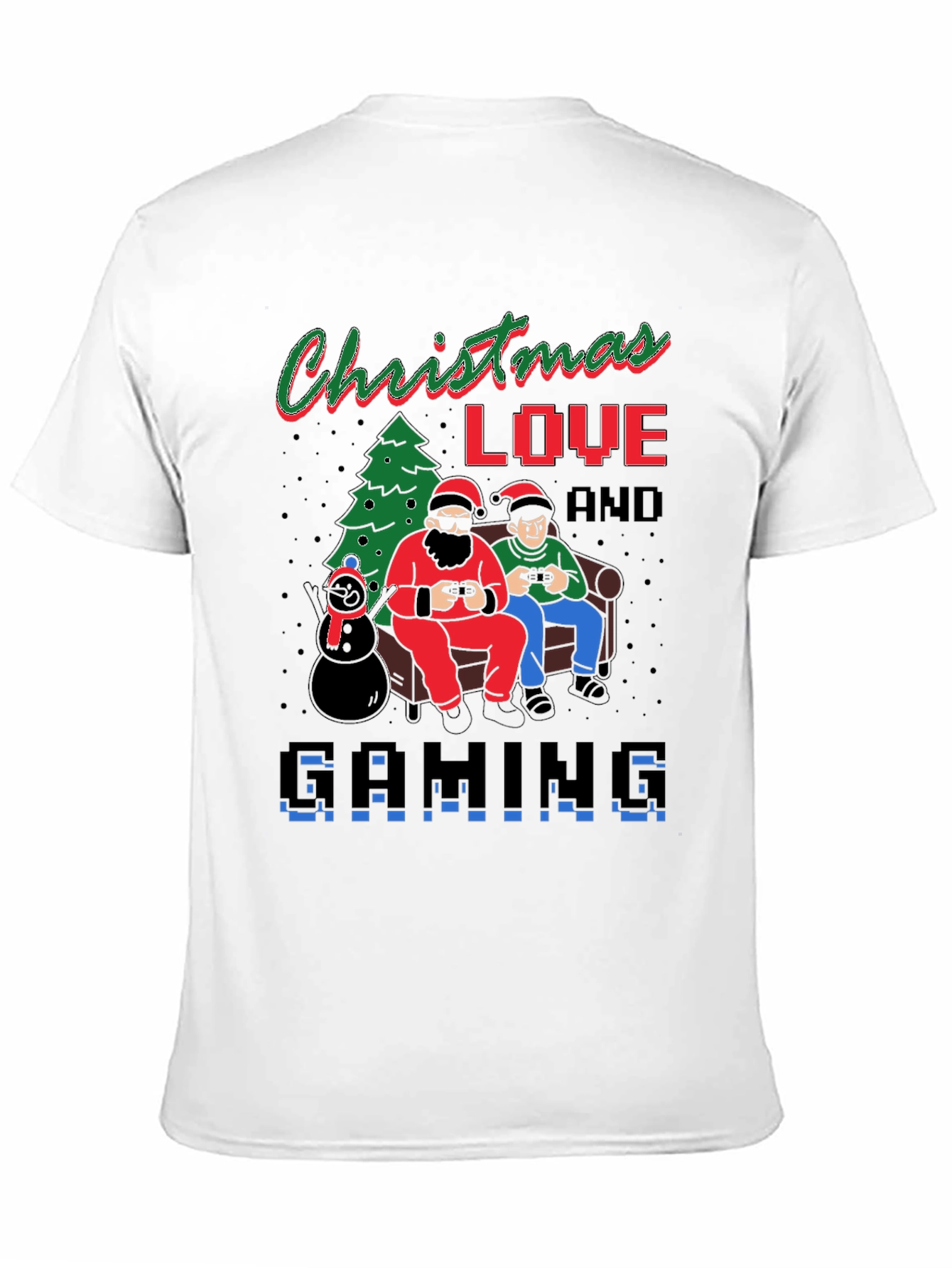 Christmas Love & Gaming T-Shirt