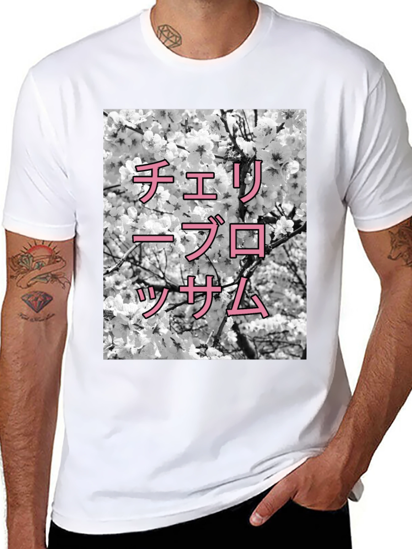 Cherry Blossom Graphic Tee